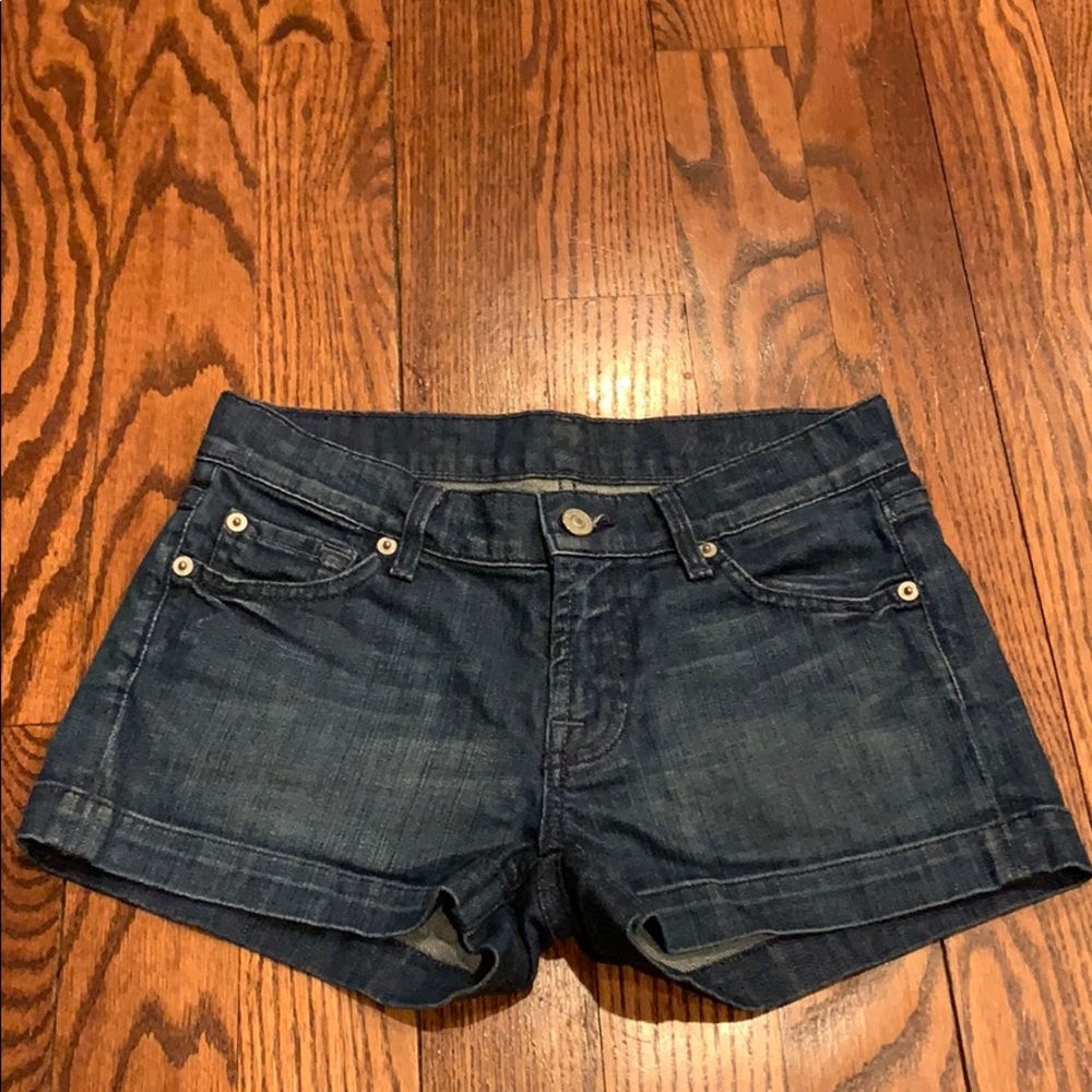 7 For All Mankind jean shorts, size 25